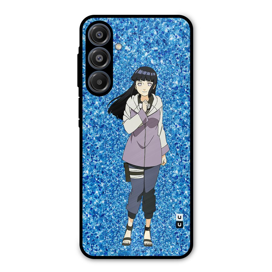Cute Hinata hyuga Metal Back Case for Galaxy A16 5G