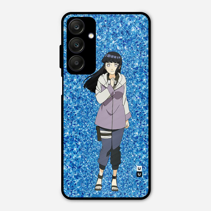 Cute Hinata hyuga Metal Back Case for Galaxy A25 5G