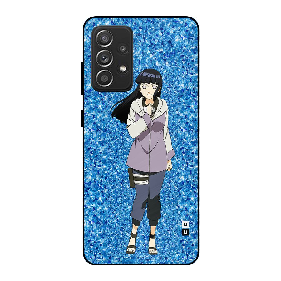 Cute Hinata hyuga Metal Back Case for Galaxy A52
