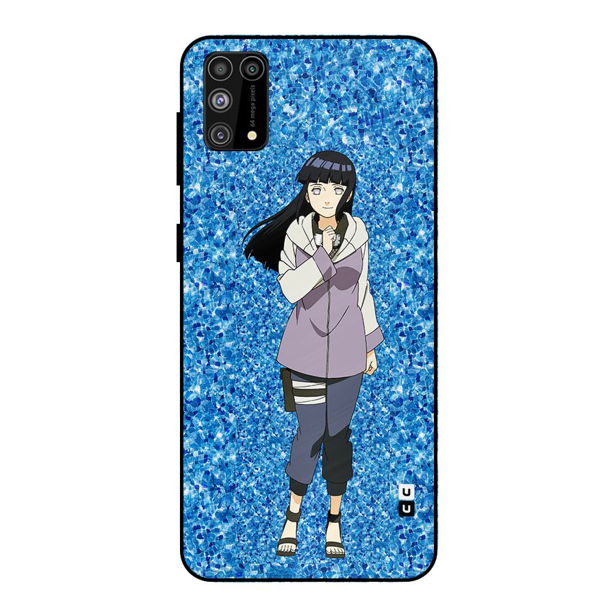 Cute Hinata hyuga Metal Back Case for Galaxy F41