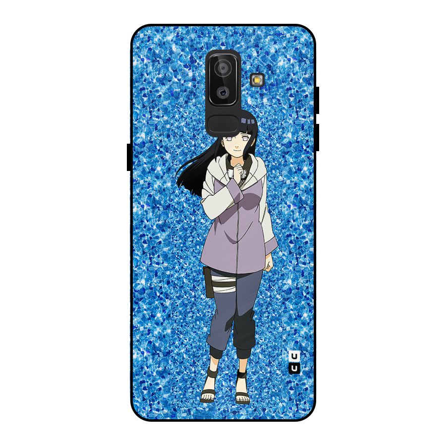 Cute Hinata hyuga Metal Back Case for Galaxy J8