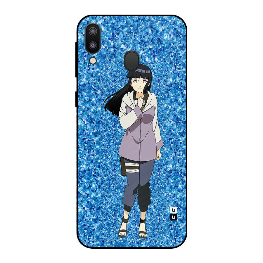 Cute Hinata hyuga Metal Back Case for Galaxy M20