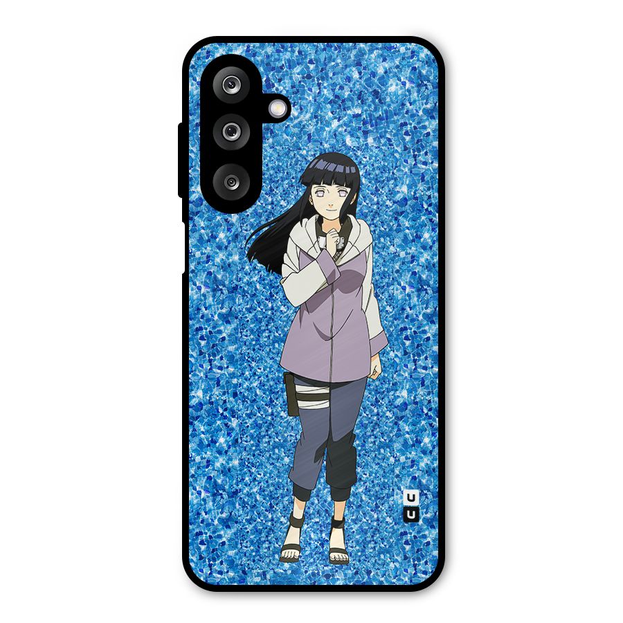 Cute Hinata hyuga Metal Back Case for Galaxy M36