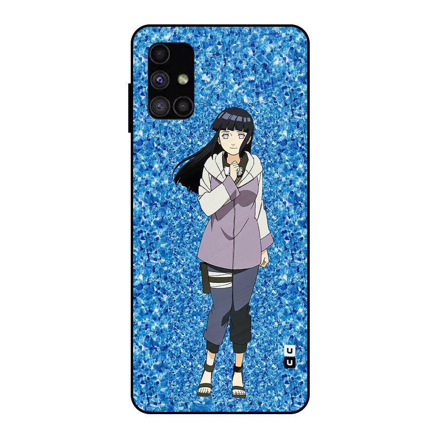 Cute Hinata hyuga Metal Back Case for Galaxy M51