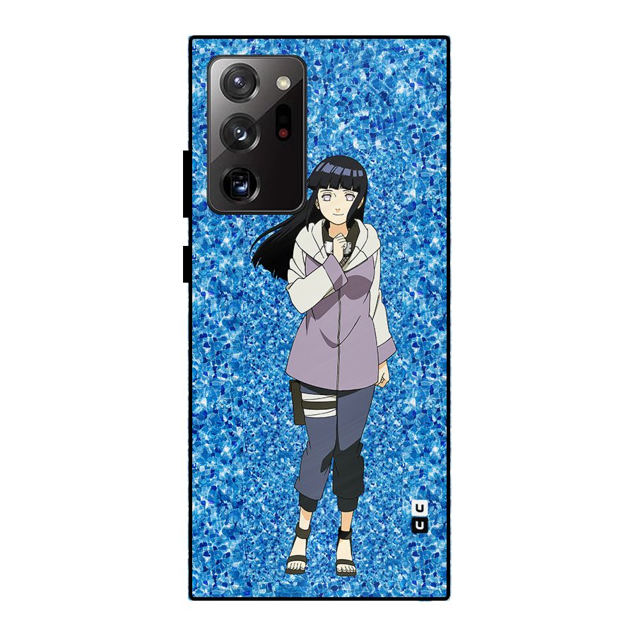 Cute Hinata hyuga Metal Back Case for Galaxy Note 20 Ultra 5G