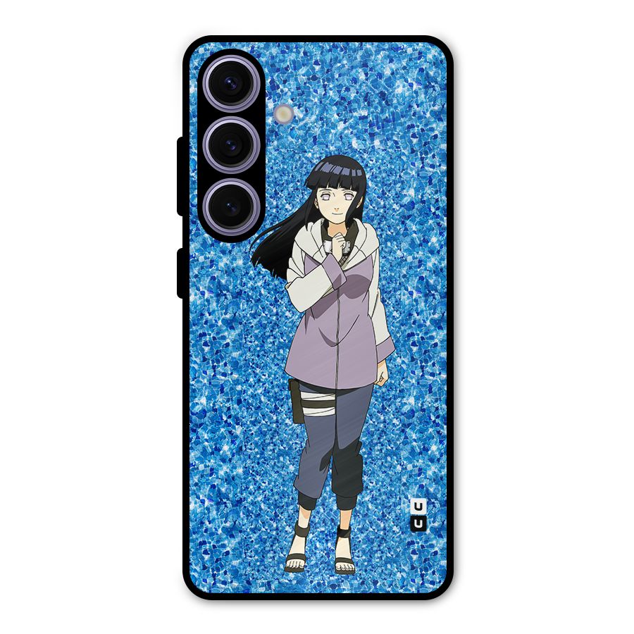 Cute Hinata hyuga Metal Back Case for Galaxy S24