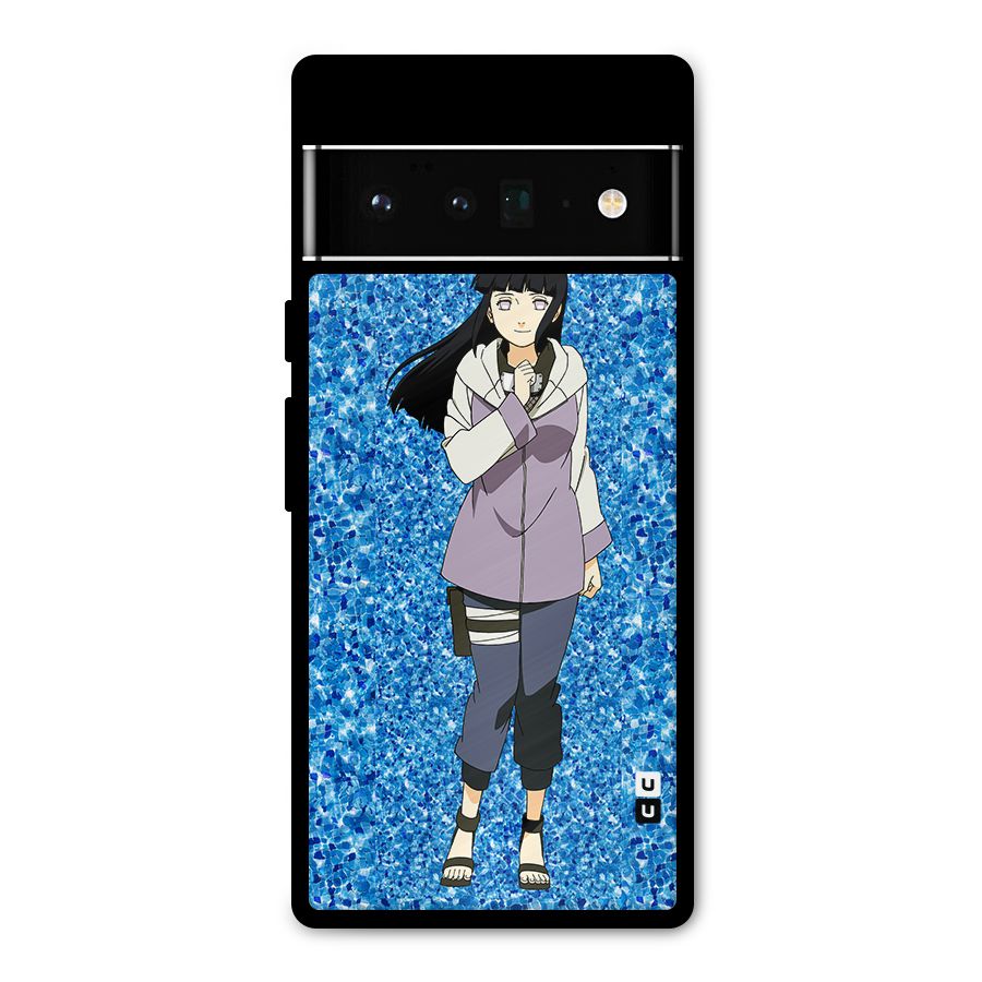 Cute Hinata hyuga Metal Back Case for Google Pixel 6 Pro