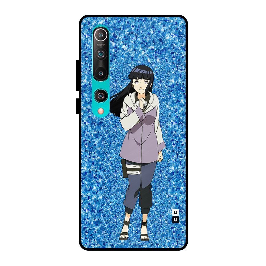 Cute Hinata hyuga Metal Back Case for Mi 10