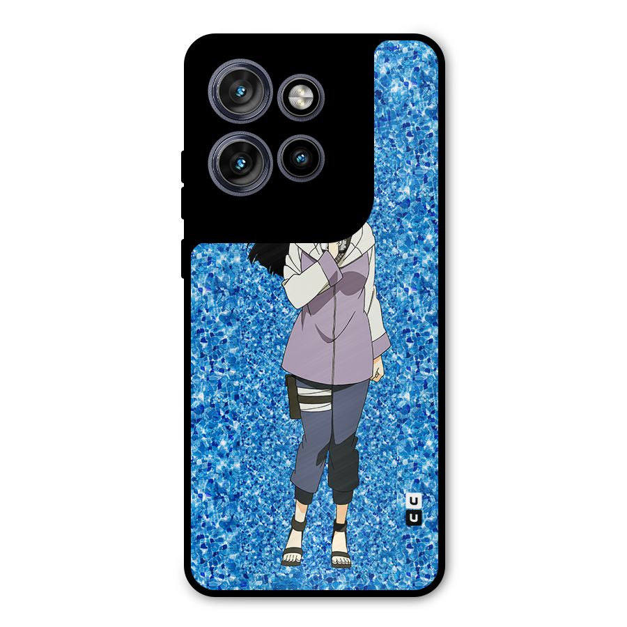 Cute Hinata hyuga Metal Back Case for Motorola Edge 50 Neo