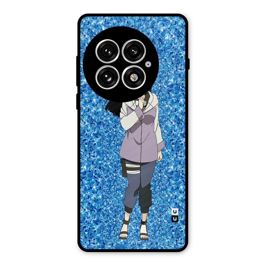 Cute Hinata hyuga Metal Back Case for OnePlus 13