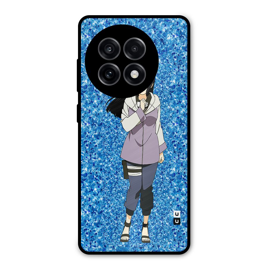 Cute Hinata hyuga Metal Back Case for OnePlus 13R
