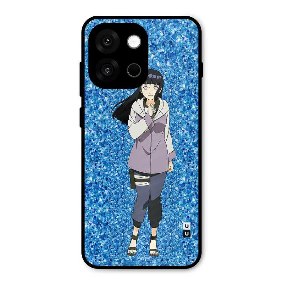 Cute Hinata hyuga Metal Back Case for OnePlus 13s
