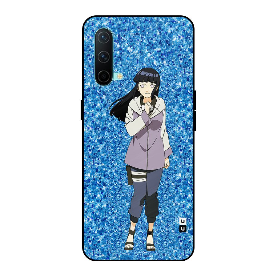 Cute Hinata hyuga Metal Back Case for OnePlus Nord CE 5G