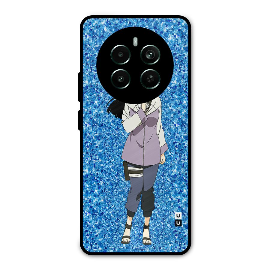 Cute Hinata hyuga Metal Back Case for Realme 12 Pro Plus