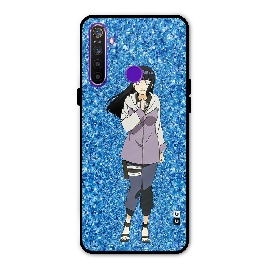 Cute Hinata hyuga Metal Back Case for Realme 5