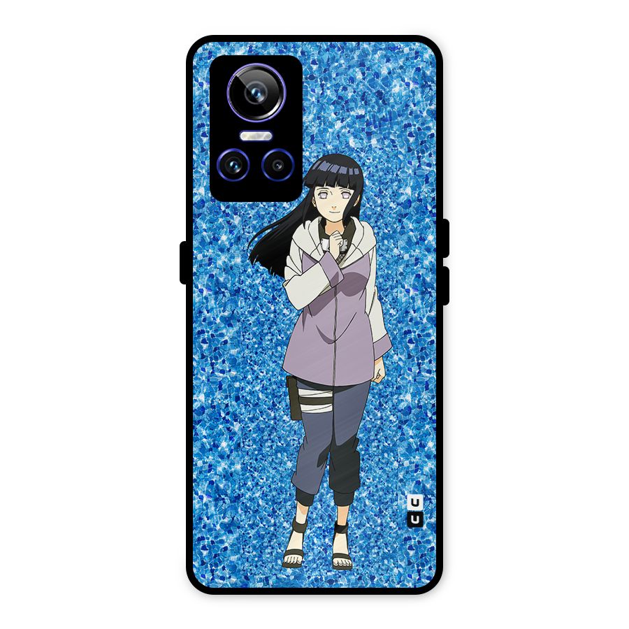 Cute Hinata hyuga Metal Back Case for Realme GT Neo 3
