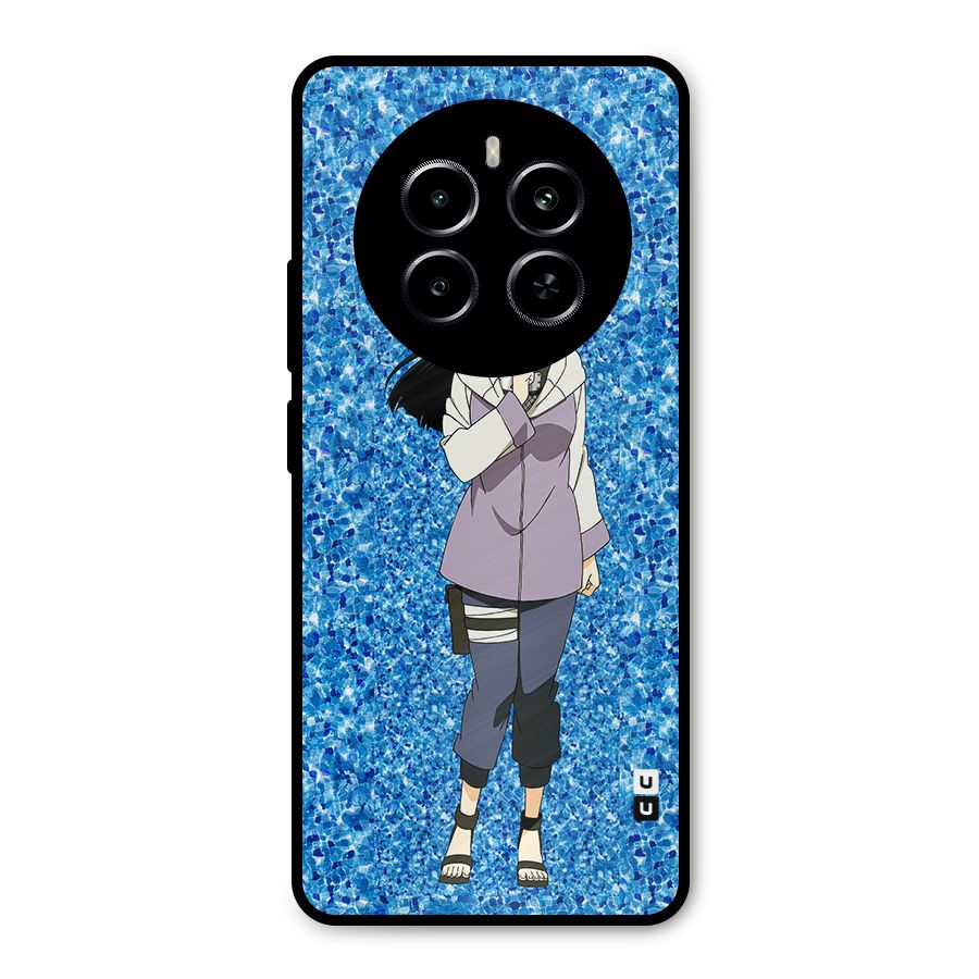 Cute Hinata hyuga Metal Back Case for Realme P1