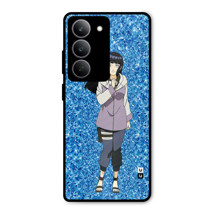 Cute Hinata hyuga Metal Back Case for Realme P3x