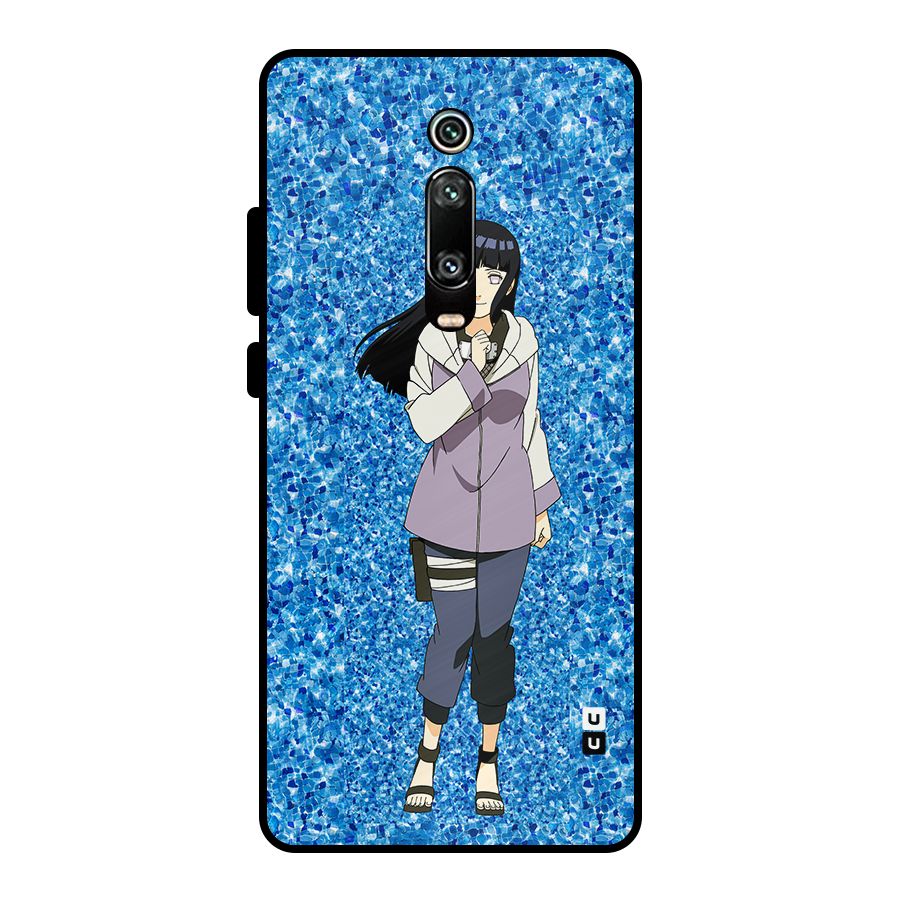 Cute Hinata hyuga Metal Back Case for Redmi K20