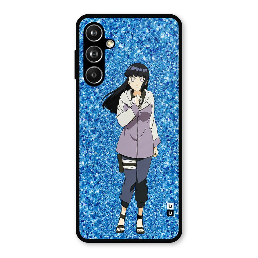 Cute Hinata hyuga Metal Back Case for Samsung Galaxy M54