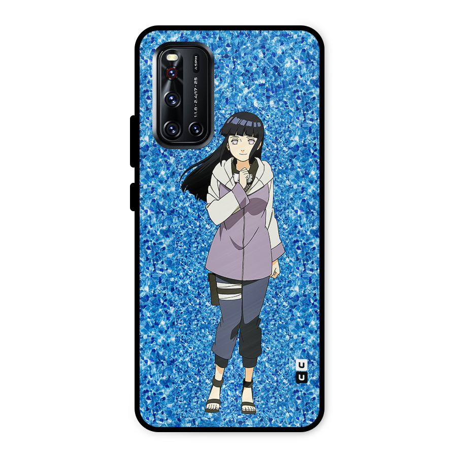 Cute Hinata hyuga Metal Back Case for Vivo V19