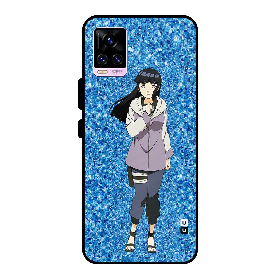 Cute Hinata hyuga Metal Back Case for Vivo V20 Pro