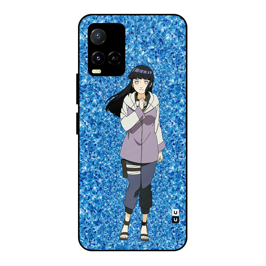 Cute Hinata hyuga Metal Back Case for Vivo Y21