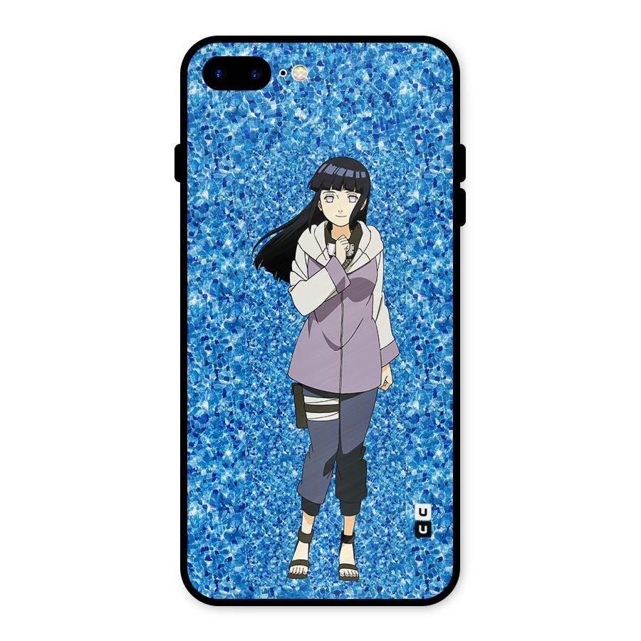 Cute Hinata hyuga Metal Back Case for iPhone 7 Plus