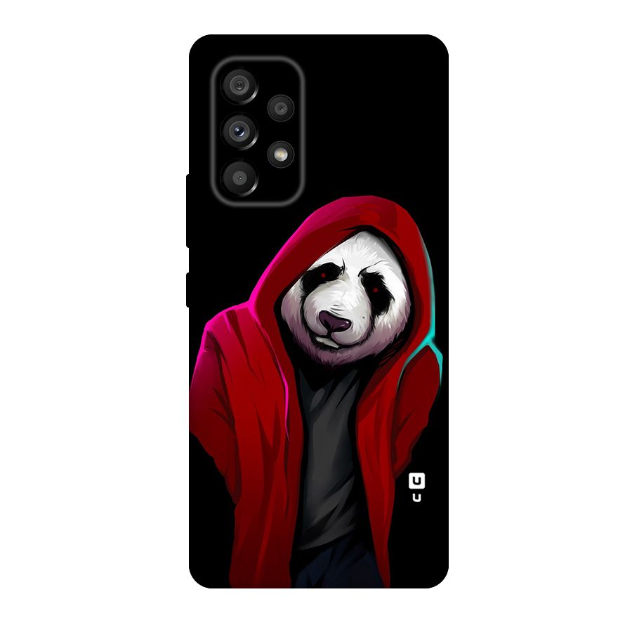 Cute Hoodie Panda Original Polycarbonate Back Case for Galaxy A53 5G