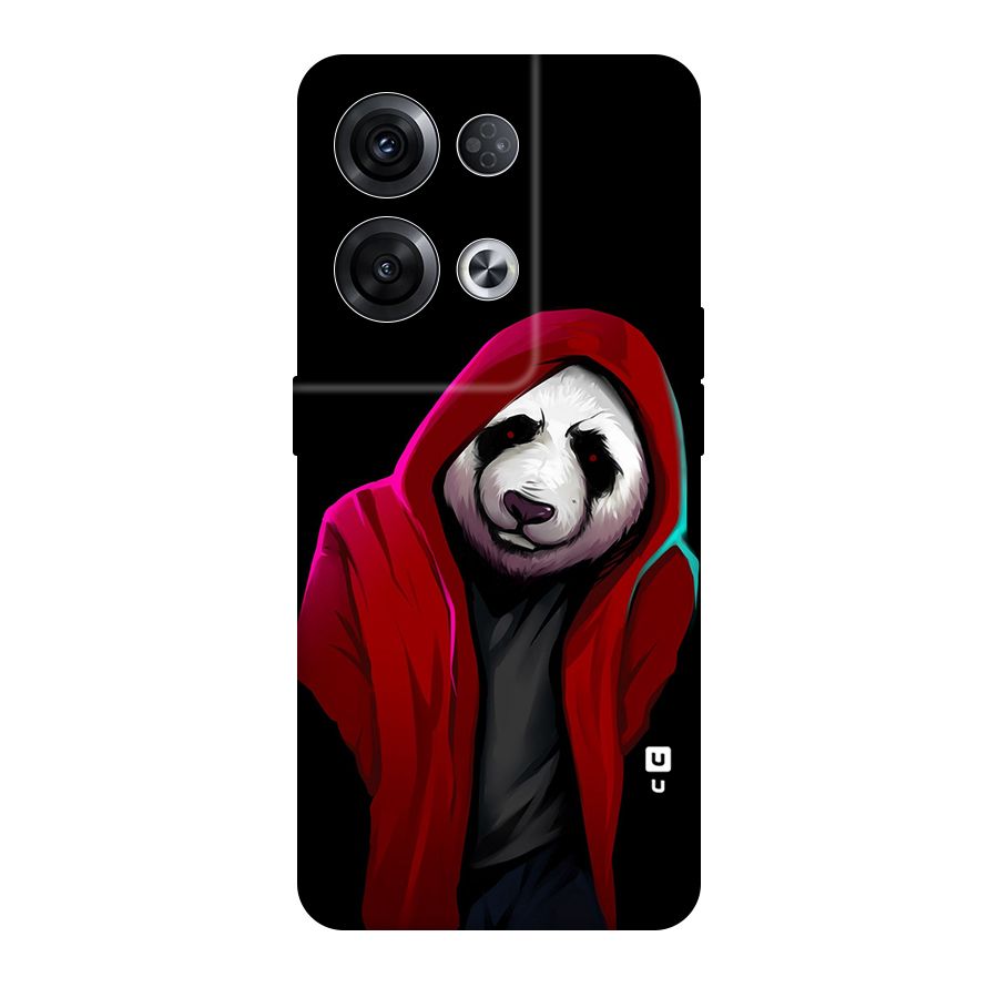 Cute Hoodie Panda Original Polycarbonate Back Case for Oppo Reno8 Pro 5G