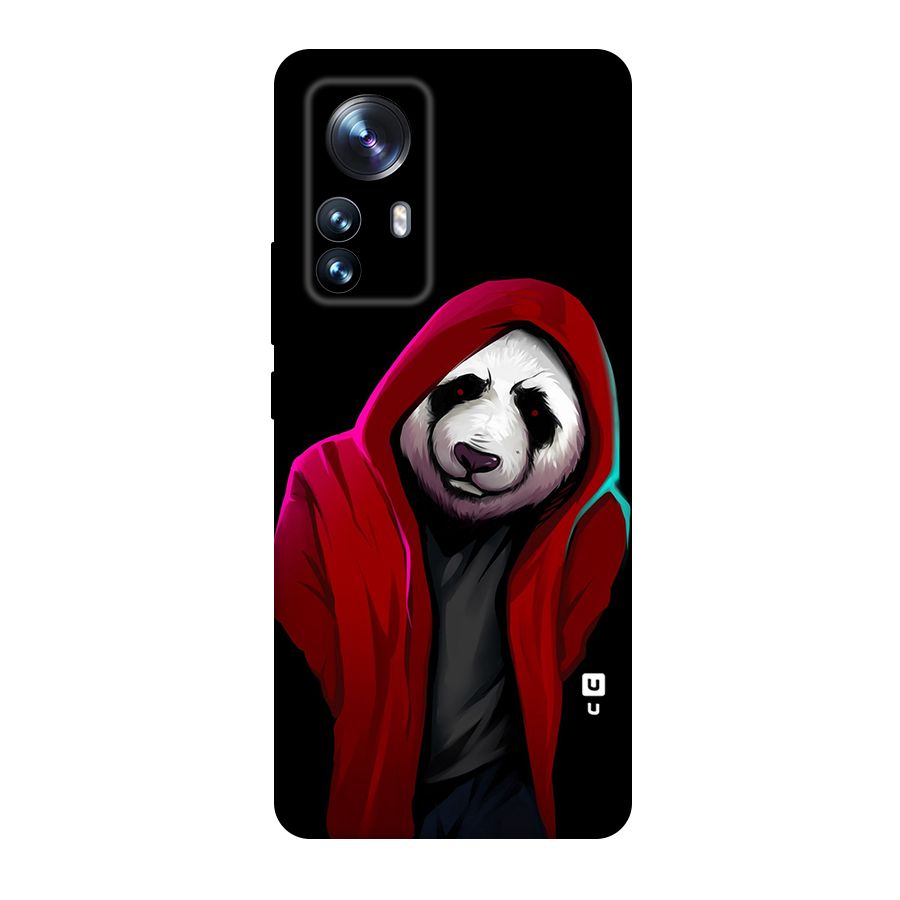 Cute Hoodie Panda Original Polycarbonate Back Case for Xiaomi 12 Pro