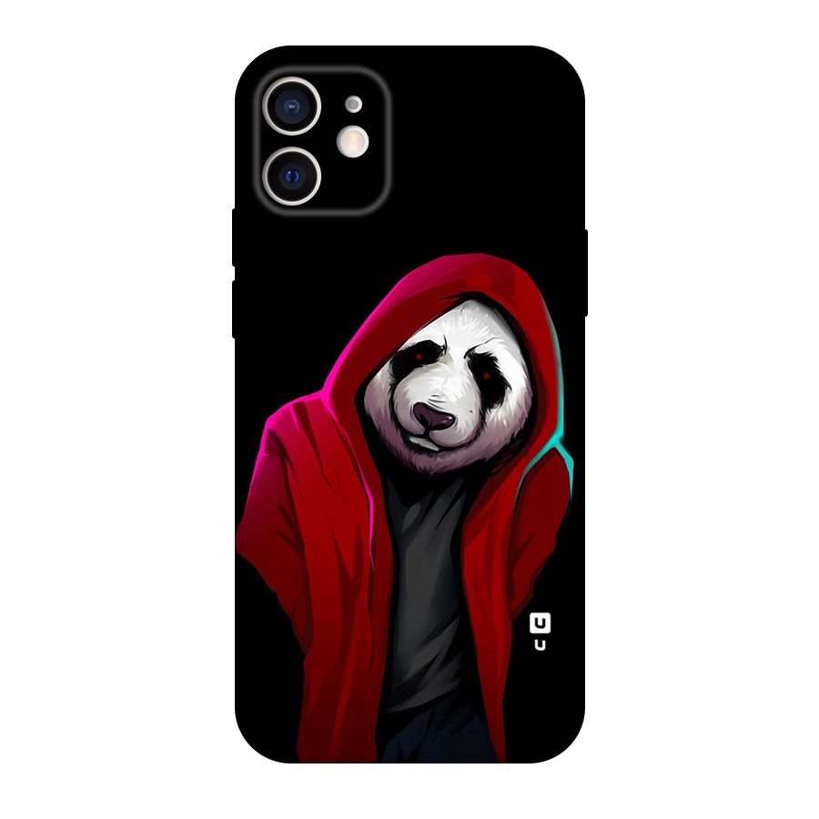Cute Hoodie Panda Original Polycarbonate Back Case for iPhone 12
