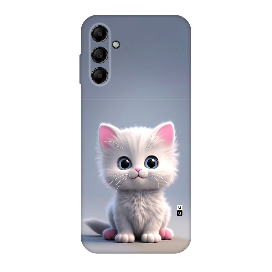 Cute Kitten Sitting Original Polycarbonate Back Case for Galaxy A14 5G