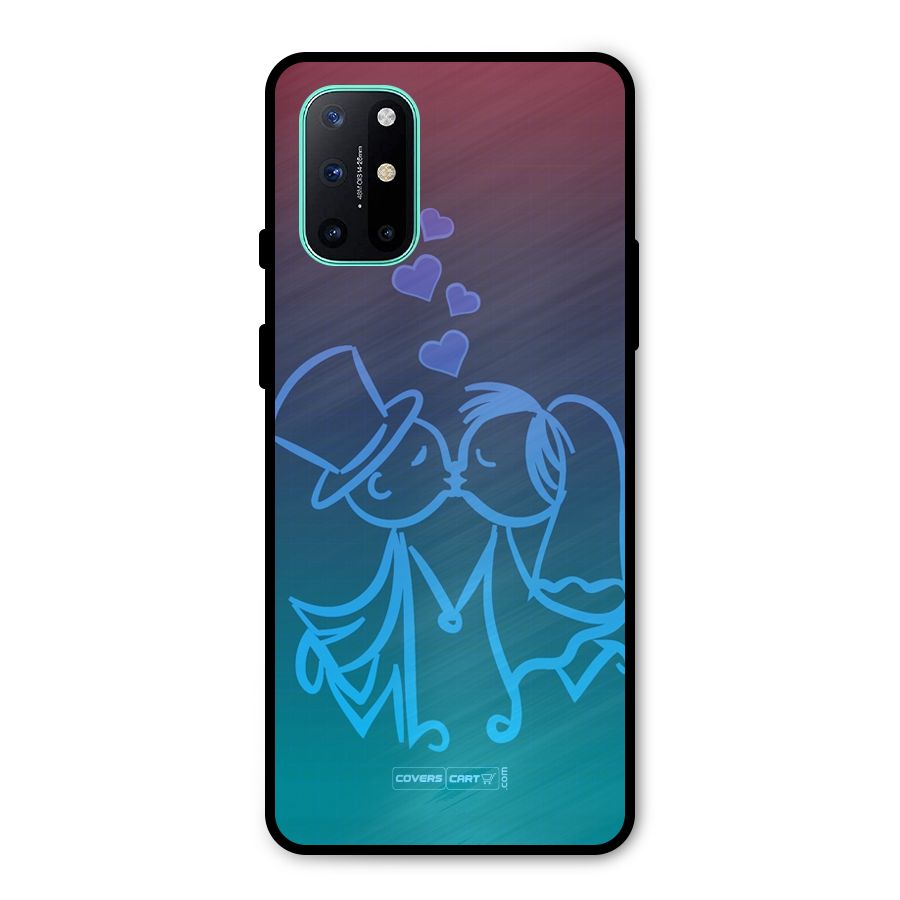 Cute Love Metal Back Case for OnePlus 8T