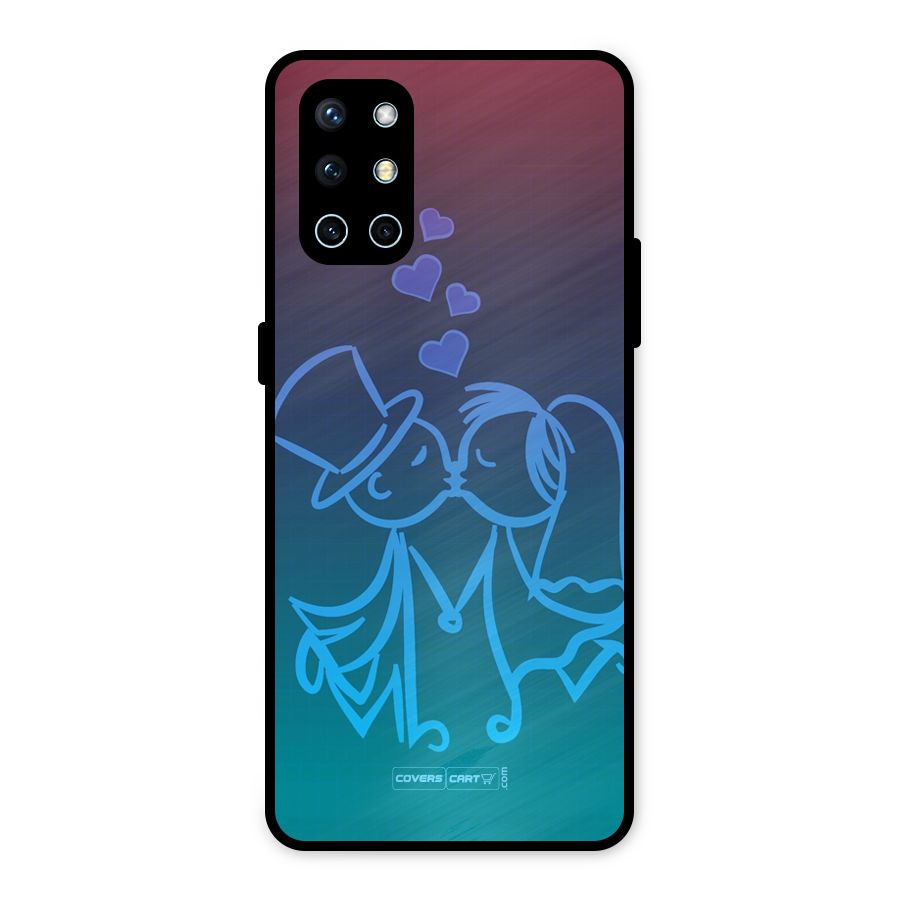 Cute Love Metal Back Case for OnePlus 9R