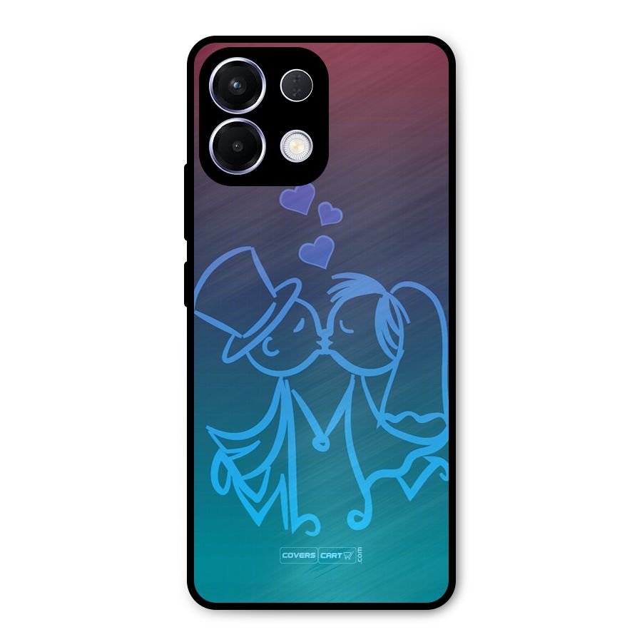 Cute Love Metal Back Case for Oppo K13