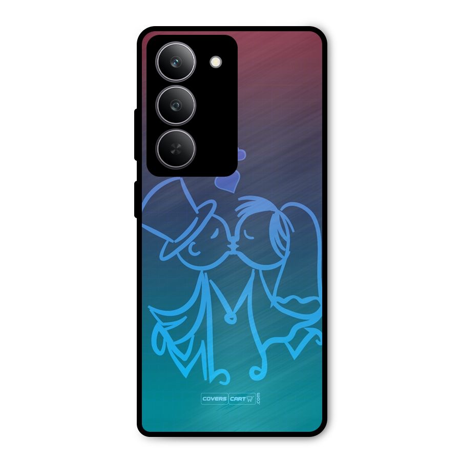 Cute Love Metal Back Case for Realme P3x