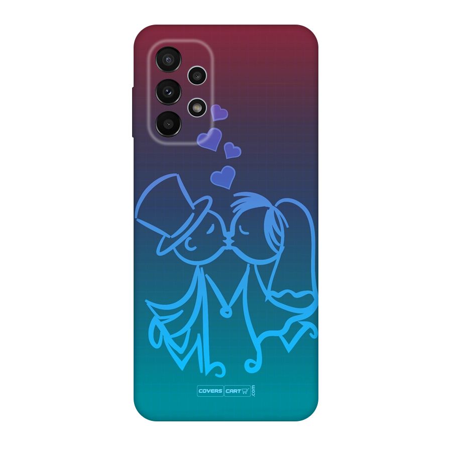Cute Love Original Polycarbonate Back Case for Galaxy A23