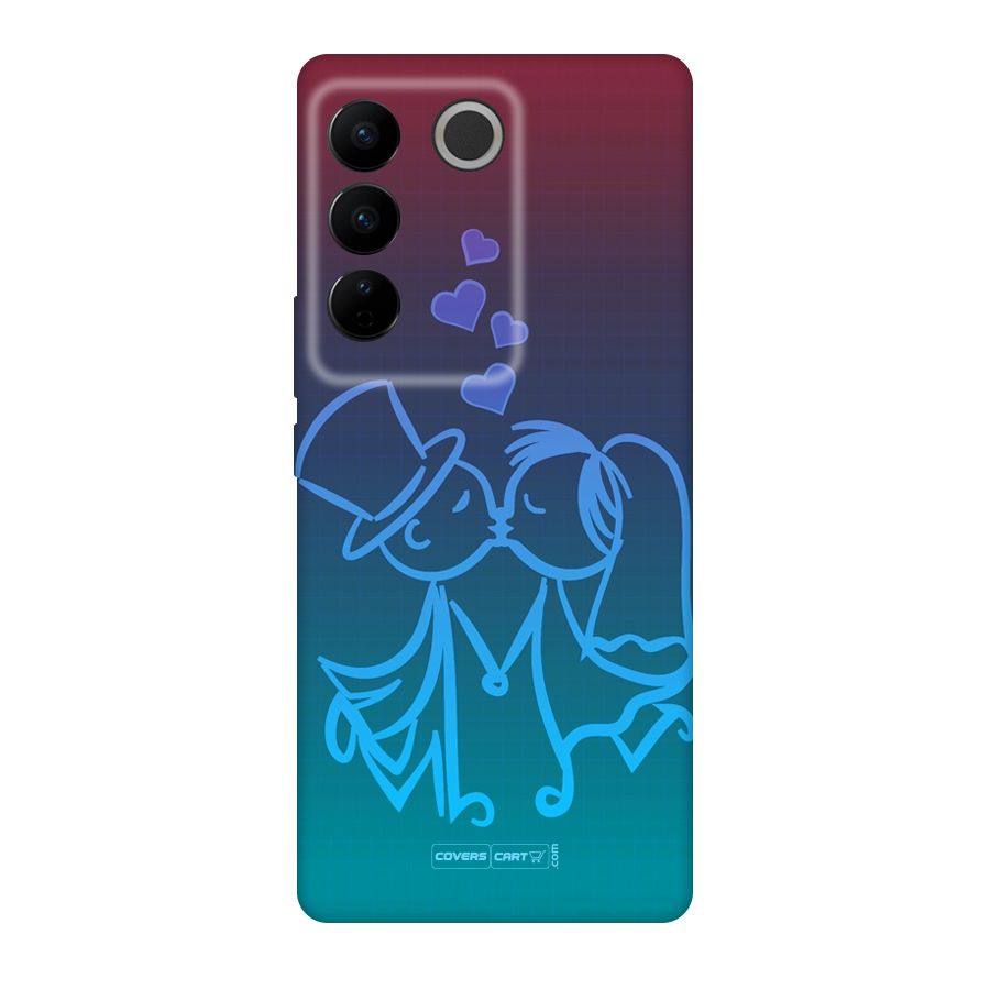 Cute Love Original Polycarbonate Back Case for Vivo V27