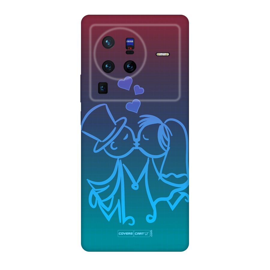 Cute Love Original Polycarbonate Back Case for Vivo X80