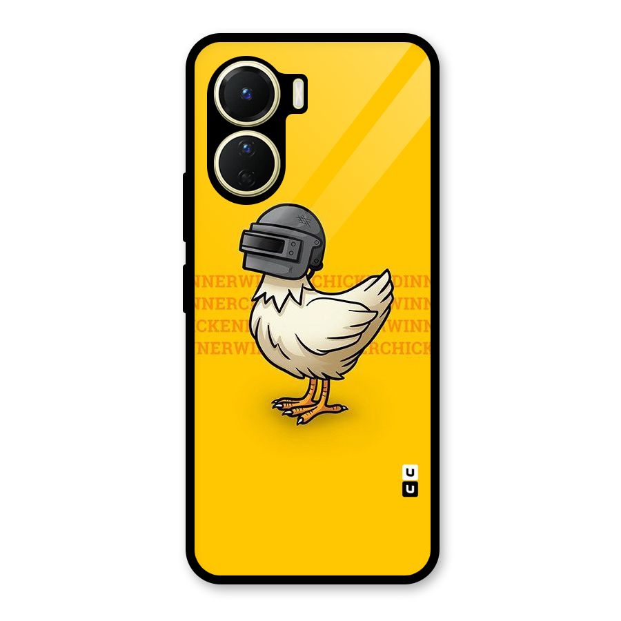 Cute Mask Glass Back Case for Vivo Y56