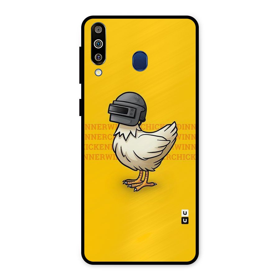 Cute Mask Metal Back Case for Galaxy M30