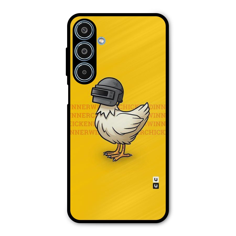 Cute Mask Metal Back Case for Galaxy M35