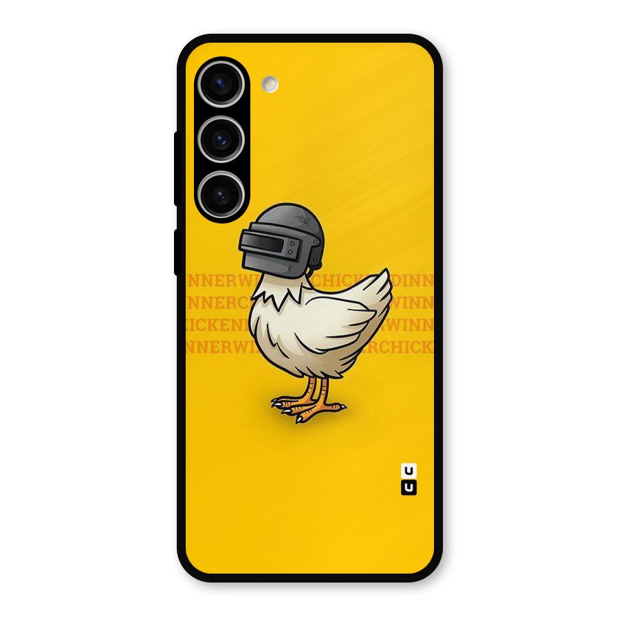 Cute Mask Metal Back Case for Galaxy S23 Plus
