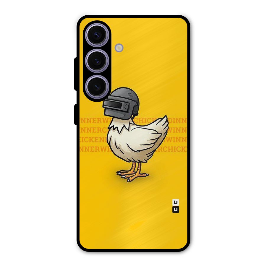 Cute Mask Metal Back Case for Galaxy S24