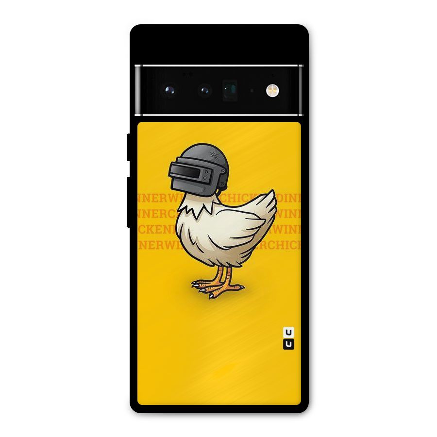 Cute Mask Metal Back Case for Google Pixel 6 Pro