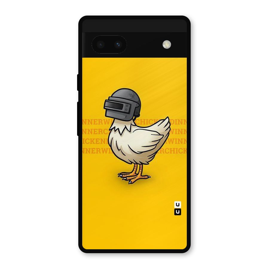 Cute Mask Metal Back Case for Google Pixel 6a