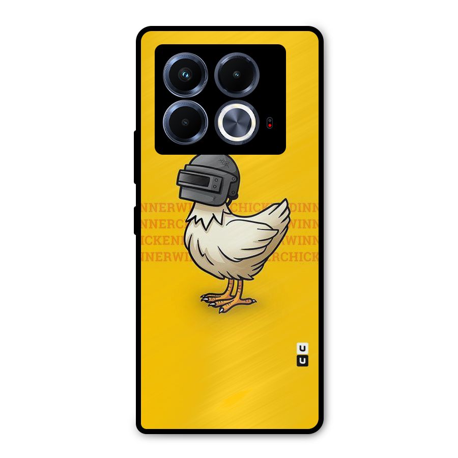 Cute Mask Metal Back Case for Infinix Note 40 5G