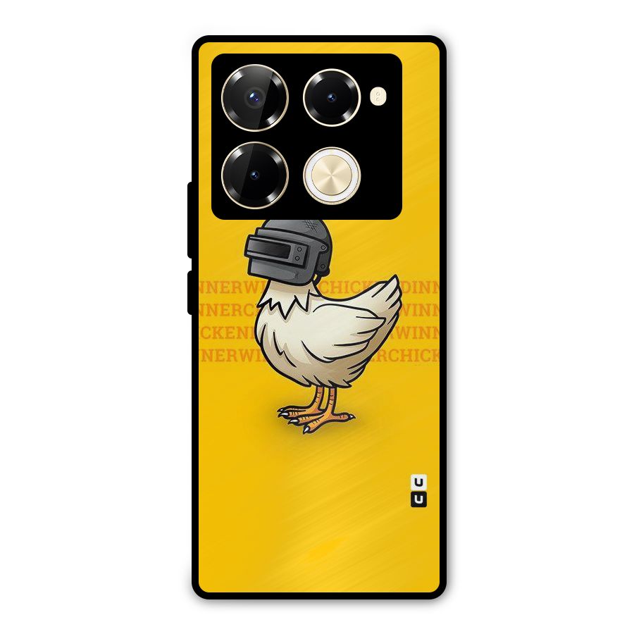 Cute Mask Metal Back Case for Infinix Note 40 Pro