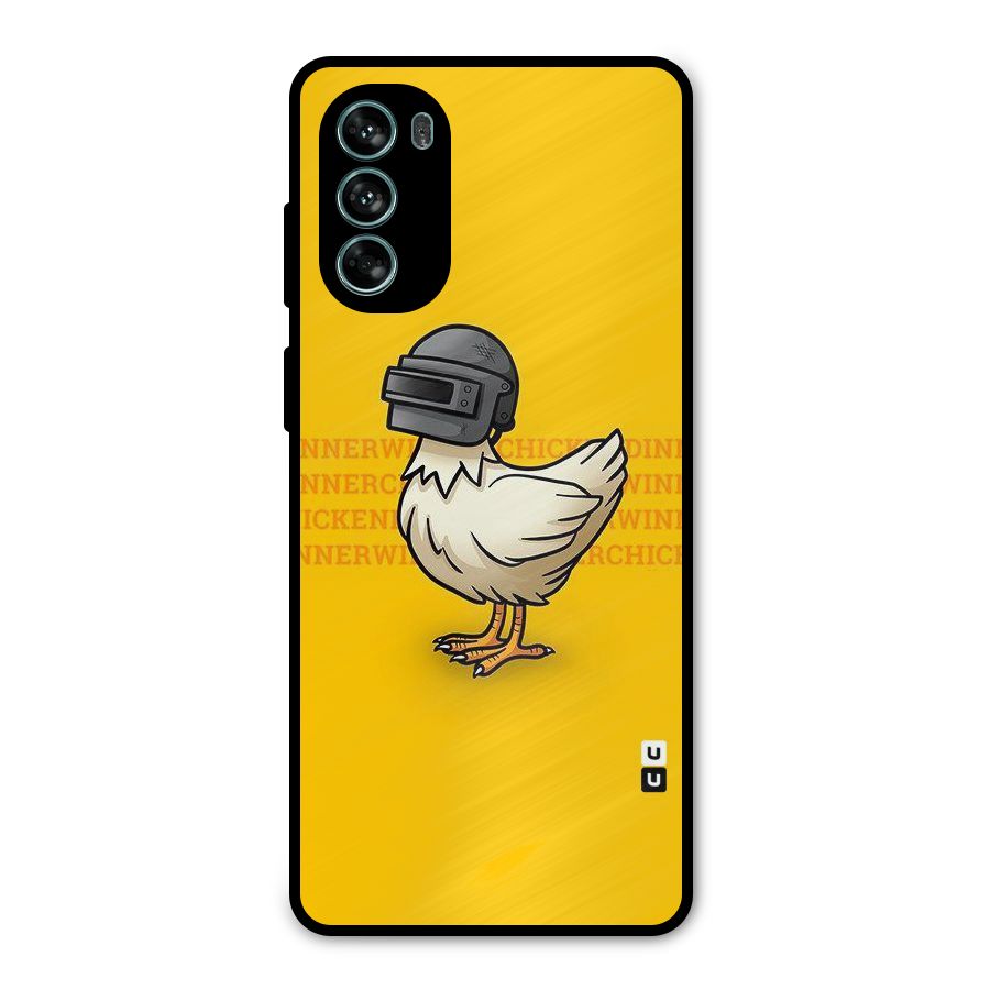 Cute Mask Metal Back Case for Moto G62